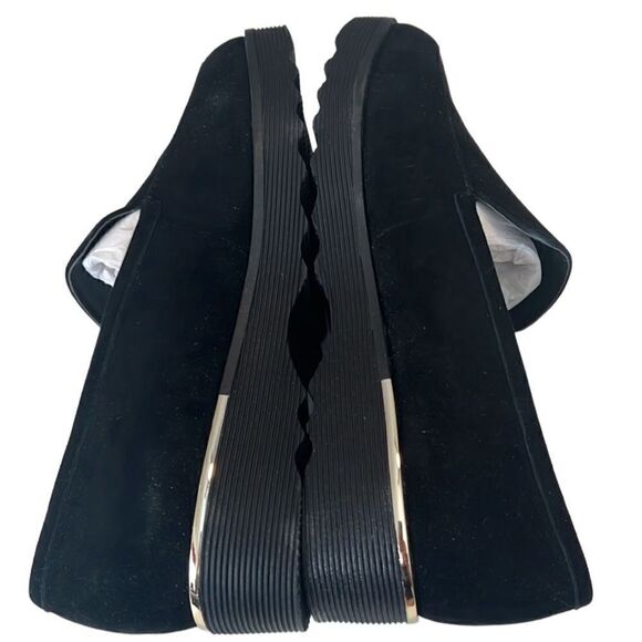 Giani Bernini Garreth Black Suede Leather Memory Foam Loafers Size 8.5 NIB - Picture 4 of 10